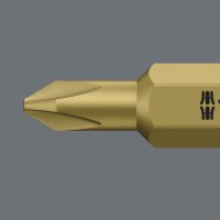 Бита PH 2 x 50 мм длинный узкий стержень для саморезов/гипсокартона 1/4