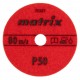 Алмазный гибкий шлифовальный круг ,100 мм, P50, мокрое шлифование, 5 шт. Matrix (73507)