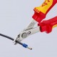 Бокорезы прецизионные Super Knips 125 мм, VDE, нерж., 2-комп диэлектрические ручки Electronic KN-7806125