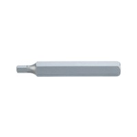 Бита, с шестигранным хвостовиком, 10 мм, H6, 75 мм, 1 шт, GARWIN PRO, 631018-H6