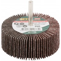 Диск лепестковый для дрели радиальный 80х30х6 мм Р 60 (39593)