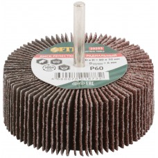 Диск лепестковый для дрели радиальный 80х30х6 мм Р 60 (39593)