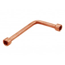 Ключ торцевой изогнутый 8 омеднение