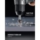 KRAFTOOL EXTREME Со5-А, d 12.4х8х56 мм, Z3, 90°, сталь M35, U-образная спираль, зенковка (29734-6)