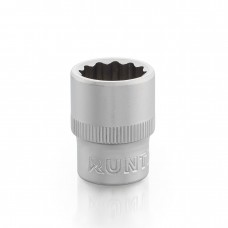 RUNTEC RT-H38S17D Головка торцевая RUNTEC CrV, 12PT, 3/8