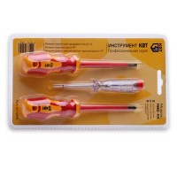 Набор изолированных отверток НИО-03 (КВТ) 57569