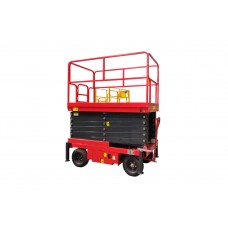 Подъемник ножничный самоходный 500 кг 9/11 м TOR SJY-0,5-9DC аккумуляторный (G) (1050450)