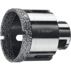 Коронка алмазная вакуумная АВК, d 50 мм, М14, 15 мм кромка ЗУБР Профессионал 29865-50