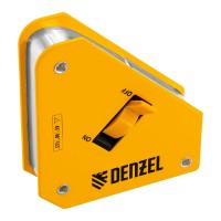 Фиксатор магнитный отключаемый для сварочных работ усилие 30 LB, 45х90 град. Denzel (97561)