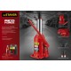 Домкрат бутылочный гидравлический Professional RED FORCE 8 т 230-457 мм STAYER 43160-8_z01