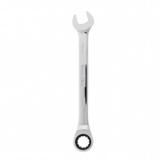 RUNTEC RT-WR14T90 Ключ комбинированный трещоточный RUNTEC CrV, 90 зубцов, 14 мм (RT-WR14T90)