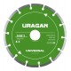 Диск алмазный отрезни сегментный UNIVERSAL URAGAN 180 мм 36705-180  