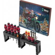 Wera Advent 2025 16 VE 1 Рождественский календарь, набор отвёрток, бит и отвёртки-битодержателя + 2 подставки, 28 пр. (WE-136610)