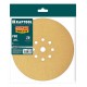KRAFTOOL Giraffe GOLD-9 225 мм, Р80, шлифовальный круг на липучке, 9 отв. (35651-080)