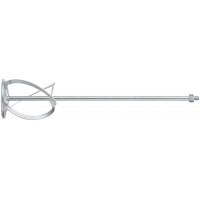Миксер для тяжелых строительных смесей усиленный Профи, хвостовик М14, 120х590 мм (04281)