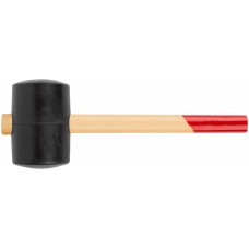 Киянка резиновая, деревянная ручка 90 мм ( 1200 гр )