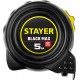 Рулетка с двумя фиксаторами BlackMax 5 м х 25 мм Professional STAYER 3410-05-25