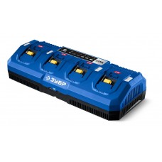 Зарядное устройство для LMS АКБ 20 В 4 порта 4 х 9 А Turbo CHARGE ЗУБР TC-20-4