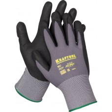 Эластичные перчатки для точных работ PRECISION, M (8), вспененное нитриловое покрытие, 15 класс KRAFTOOL 11285-M