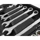 Набор инструментов  82 предмета 1/2" & 1/4", CRV, профессиональный в кейсе HORTZ 1187698