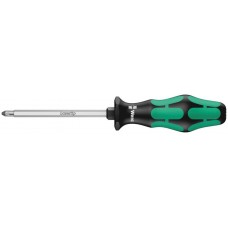 Отвёртка крестовая PZ 0 x 60 мм с шестигранным стержнем серия 355 SK PZ Wera WE-009340