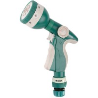 Поливочный пистолет 437C 8 режимов, курок спереди, с соединителем 1/2
