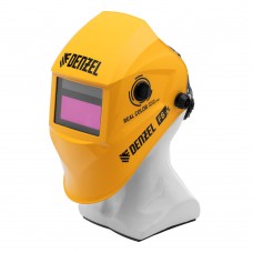 Щиток защитный лицевой (маска сварщика) F6, см. окно 93х43, Real Color, DIN4/5-8/9-13// Denzel (89716)