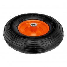 Колесо пневматическое, 4.00-6, D 325 мм, внутренний подшипник D 16 мм, длина оси 100 мм Palisad (68938)
