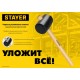 Киянка резиновая чёрная 340 г STAYER 20505-55