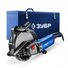 Штроборез (бороздодел) d 230 мм, 2700 Вт, ширина 65 мм, металический ящик ЗУБР Профессионал ЗШ-П65-2700 ПСТК