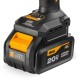 Гайковерт ударный аккумуляторный RUNTEC PRO 1/2, 20В, 2*4Ач, 750Нм, RUNTEC, RT-IW750