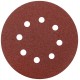 Круги шлифовальные с отверстиями (липучка), алюминий-оксидные, 125 мм, 5 шт. Р 60 (39783)