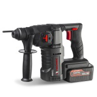 Перфоратор аккумуляторный TECHNIC 2.5Дж, 20В, 2*4Ач, 900Вт RUNTEC RT-EH900T