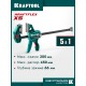 KRAFTOOL KRAFTFLEX X5 300, 300 х 66 мм, многофункциональная струбцина для направляющих шин (32555-300)