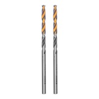 Сверло спиральное по металлу 3,2 x 65мм, Р6М5, Golden Tip, многогранная заточка, 2шт. Denzel (718269)