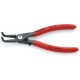 Щипцы прецизионные для внутренних стопорных колец, ограничитель, губки 90°, O 19-60 мм, длина 165 мм (KN-4841J21)