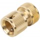 Соединитель, латунь 1/2 (77440)