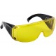 Очки защитные с дужками желтые (12220)