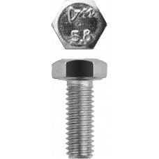 Болт M6 x 16 мм, кл. пр. 5.8, цинк, 5 кг, ГОСТ 7798-70 ЗУБР 303080-06-016
