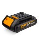 Батарея аккумуляторная PRO 20В, 2Ач RUNTEC RT-LB22