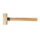 Кувалда тупоносая 2 кг AlCu рукоятка дерево искробезопасная, HORTZ