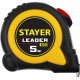 Рулетка с автостопом 5 м х 19 мм Leader Professional STAYER 3402-05-19