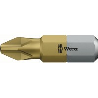 Бита PH 2 x 25 мм сверхтвёрдая нитрид титана 1/4