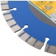 Диск отрезной алмазный турбо-сегментный, 180 x 2,5-2,6 x 10 x 22.2 мм (37224М)