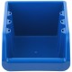 Лоток для крепежа пластиковый 160х115х75 мм синий