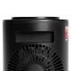Тепловентилятор электрический керамический DTFC-1200, 3 режима, вентилятор, нагрев 600/1200 Вт Denzel (96418)