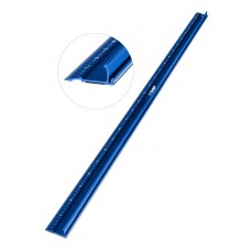 Линейка алюминиевая усиленная со стальной направляющей 1,25 м Профессионал ЗУБР 34382-125