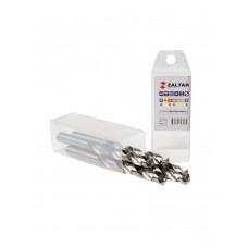 Комплект свёрл по металлу индустриальных, 5 шт, DIN 338, HSS-G, Тип N, 5xD, O10.50 мм (ZA-73105-S5)