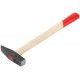 Молоток кованый, деревянная ручка 200 гр. (44202)
