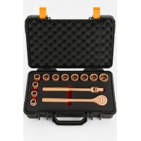 Набор торцевых головок искробезопасных 1/2